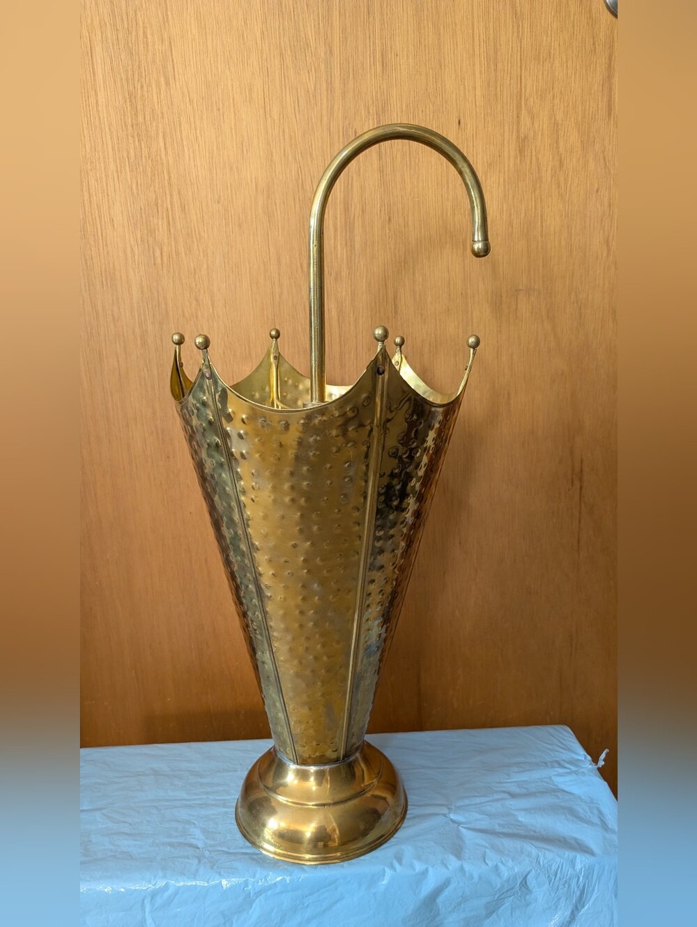 Vintage Brass Umbrella Cane Stand